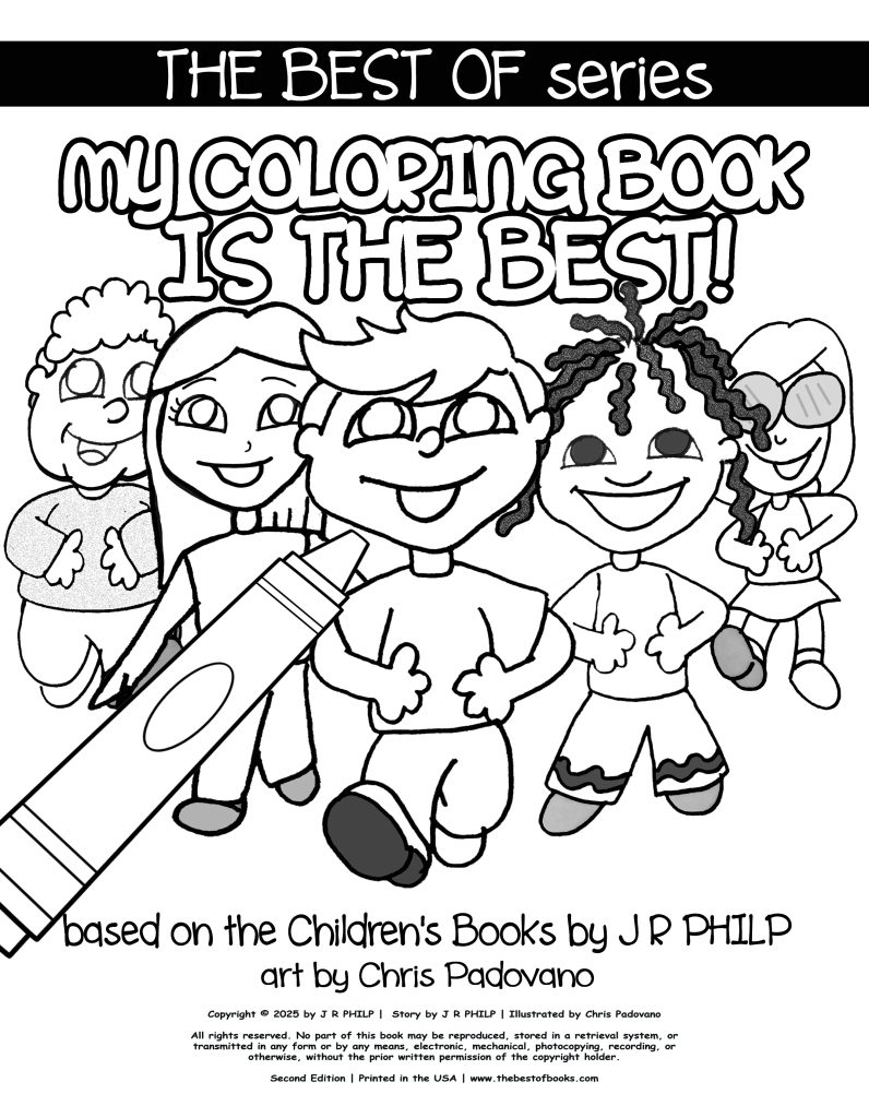 My Coloring Book Is The Best Coloring Page